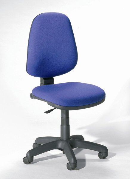 ST 0 30 ergonomischer Bürodrehstuhl, royalblau